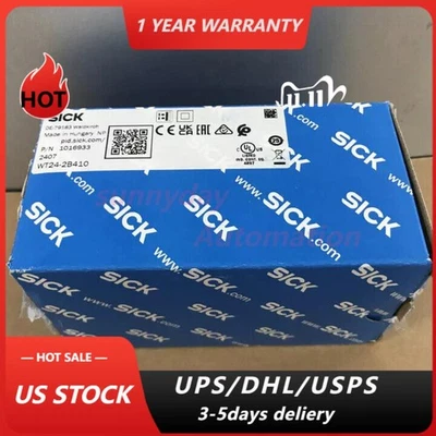 SICK WT24-2B410 Photoelectric Sensor New One Expedited Shipping WT242B410 - Image 1 of 4