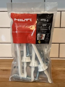 Hilti Htb-2 Hohlwandanker 4 Stück 3/8” 2 1/2” - Bild 1 von 3