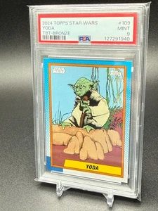 2024 Topps Star Wars "ThrowBack Thursday" - Yoda Bronze Card #109 07/10 - Picture 1 of 2