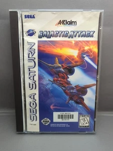 * Galactic Attack (Sega Saturn) komplett CIB mit Reg Karte - Bild 1 von 9