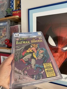 Brave and the Bold 70 CGC DC Comics 1967 Batman Hawkman Classic Silverage Cover - Picture 1 of 5