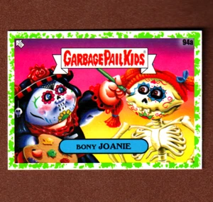 2020 Garbage Pail Kids 35th Anniversary Green Border "BONY JOANIE" #94a Sticker - Picture 1 of 1