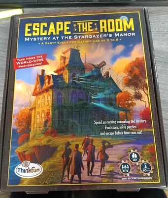 Escape the Room Board Game Mystery at the Stargazer's Manor SEALED - Image 1 of 2