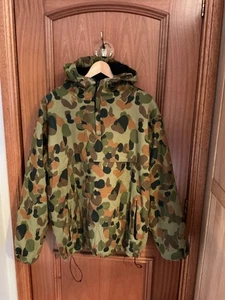 Australian AusCam Fleece Lined Anorak - Hard-wearing DPCU Winter Jacket LARGE - Picture 1 of 10
