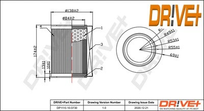 AIR FILTER FITS: HONDA STREAM 2.0 16V .HONDA STREAM I 2.0 16V .HONDA CIVIC VI - Image 1 of 3