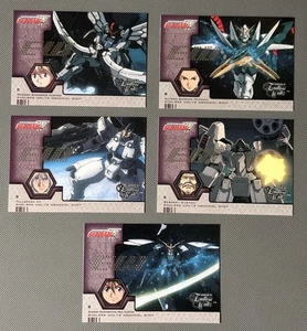 2001 Gundam Wing Upper Deck Series 2: Endless Waltz 5 Card Lot - Picture 1 of 8