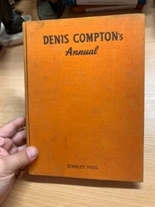 1952 "DENIS COMPTON'S ANNUAL 1952" ILLUSTRATED CRICKET HARDBACK BOOK (P4) - Picture 1 of 20
