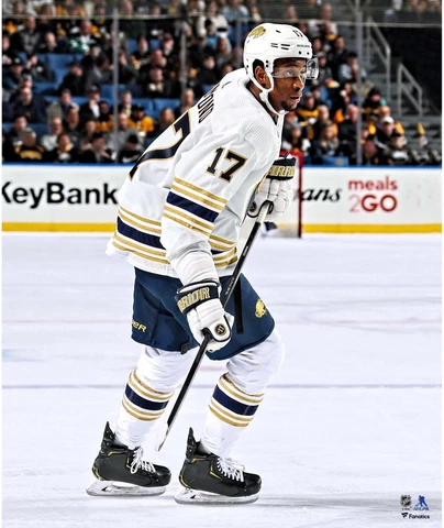 Wayne Simmonds Sabres 50th Anniv Season Alternate Jersey Skating 20x24 Photo Cover