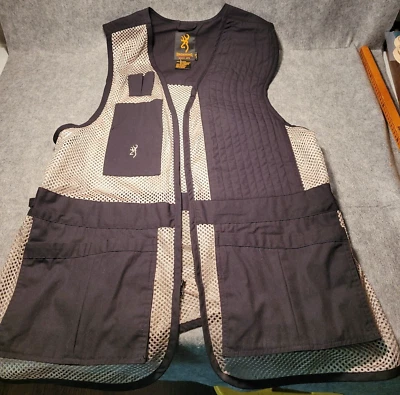 Browning Mesh Hunting Vest Pullover Outdoor Adjustable Best Men’s Large - Image 1 of 4
