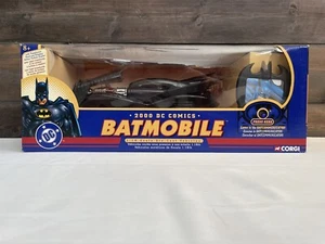 Sealed Corgi BATMOBILE - 2000 DC Comics -  1/18 scale - Immaculate Box MISB - Picture 1 of 2