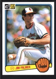 JIM PALMER 2003 DONRUSS 1983 ANNIVERSARY REPRINT #2 ORIOLES SP