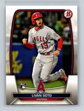2023 Bowman Livan Soto Rookie #46 Los Angeles Angels Baseball Card
