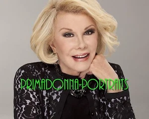 JOAN RIVERS 8X10 Lab Photo Color '10 Comedienne Glamour Television Star Portrait - Picture 1 of 1