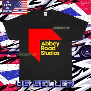 HOT SHIRT ABBEY ROAD STUDIOS LOGO UNISEX T-SHIRT FUNNY USA SIZE S-5XL - Picture 1 of 6