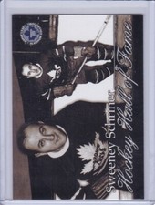 Sweeney Schriner 2002 Maple Leafs Platinum Collection Hockey Card 66 Grade NMMT