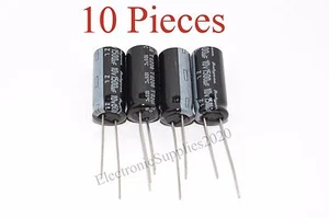 10 piezas Condensador Rubycon 1500uF 10v 105C 10x23mm. Radial. Vendedor de Estados Unidos - Imagen 1 de 1