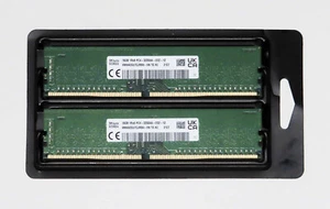 SK Hynix 32GB (2x16GB) DDR4 3200MHz ECC Server Memory Kit HMAA2GU7CJR8N-XN - Photo 1/1