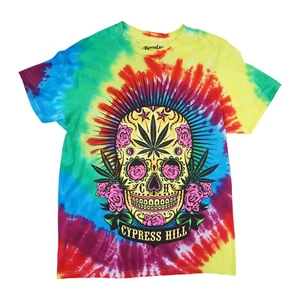 CYPRESS HILL TIE DYE WOMENS T SHIRT - Picture 1 of 2