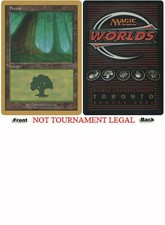 Forest (Mercadian Masques 347 - Jan Tomcani - 2001) World Championship PLD