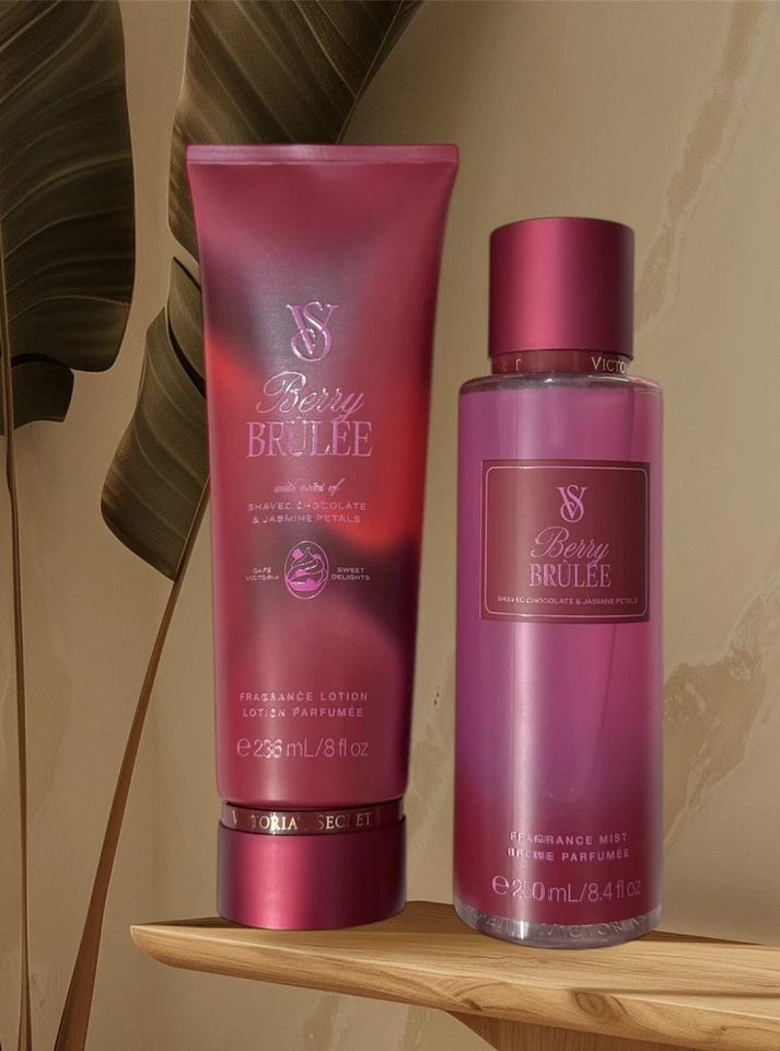 Nuevo VICTORIA’S SECRET CAFÉ BERRY BRULEE FRAGANCIA CUERPO NIEBLA SPRAY Y JUEGO DE LOCIÓN Foto 1 de 1