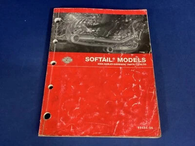 Catálogo de piezas de modelos Harley-Davidson Softail 2006 usados, 99455-06* Foto 1 de 4