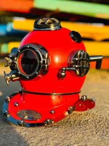 Nautical 18 Inch US Navy Scuba Diving Nautical Helmet Maritime Ship's Decorative - Picture 1 of 8