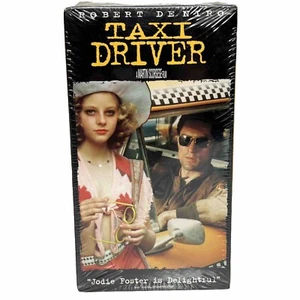 TAXI DRIVER VHS Video Robert DeNiro Jodie Foster Harvey Keitel 1995 Sealed Movie - Picture 1 of 9