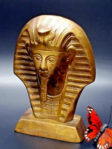 Pharaoh Burial Mask Figurine - Picture 1 of 8