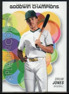 Druw Jones 2023 Upper Deck Goodwin Champions #109 Splash of Color Wesleyan #1 - Picture 1 of 2