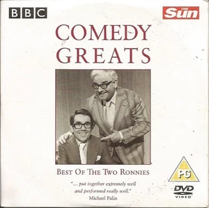 COMEDY GREATS - BEST OF THE TWO RONNIES - SUN PROMO DVD - Imagen 1 de 2