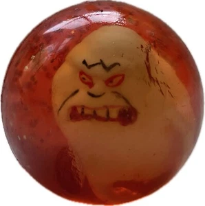 Rare Vintage 1980’s SLIMER Ghostbusters Super Bouncy Rubber Ball - Picture 1 of 5