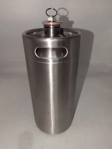 Mini Keg Fermentation Tank Stainless Steel for Home Brewing Coffee Tank 2L - Picture 1 of 1
