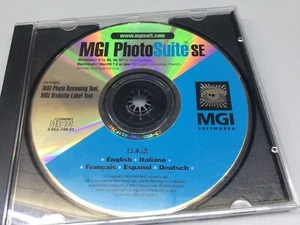 MGI PhotoSuite SE CD-ROM Software for Windows and Macintosh 1999 - Picture 1 of 1