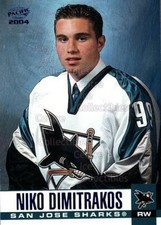 2003-04 Pacific Blue #294 Niko Dimitrakos