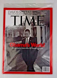 Time Magazine 2012 Jan 30 Obama’s World Brand New Sealed - Picture 1 of 2