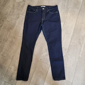 Damen Gr. 32 Levis 311 Shaping Skinny Jeans Dark Wash Stretch Denim Western - Bild 1 von 5