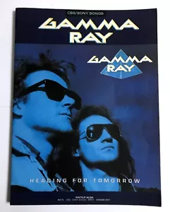 GAMMA RAY HEADING FOR TOMORROW BANDA PARTITURA JAPÓN GUITAR TAB - Imagen 1 de 4