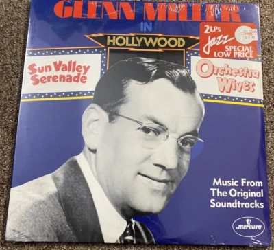 Glenn Miller In Hollywood Music- NEW Original Soundtracks 1986 Vinyl LP Sealed Foto 1 de 4