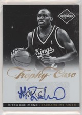 2011-12 Panini Limited Trophy Case Signatures /49 Mitch Richmond #48.2 Auto HOF