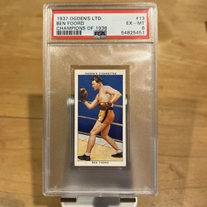 1937 Ogden’s-Ben Foord-Psa 6🔥Champions Of 1936 #13 - Picture 1 of 3