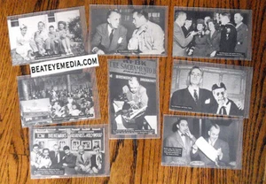 TOM BRENEMAN POSTCARD-ARACDE CARD-MUTOSCOPE-MOVIE POSTERS-BREAKFAST IN HOLLYWOOD - Picture 1 of 1
