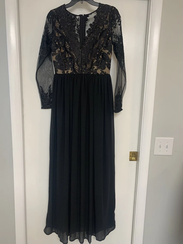 Vestido formal negro Foto 1 de 4