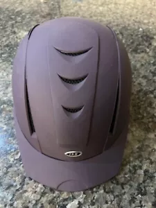 IRH Equi-PRO Riding Helmet - Purple Medium / Large New - Picture 1 of 6