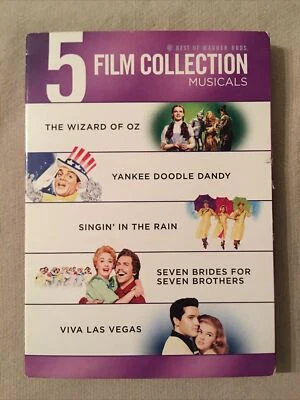Best Of Warner Bros. 5 Film Collection Musicals (DVD 2013) Rated G OZ YANKEE - Image 1 of 4