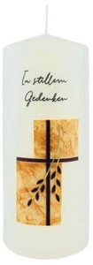 Vela de duelo vela conmemorativa vela de velas Wiedemann novedad de Alemania - Imagen 1 de 6