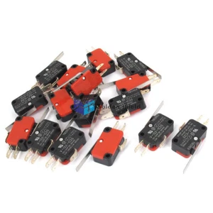 16pcs Long Hinge Lever Arm Push Button,SPDT1NO 1NC Momentary Micro Limit Switch✦ - Picture 1 of 2