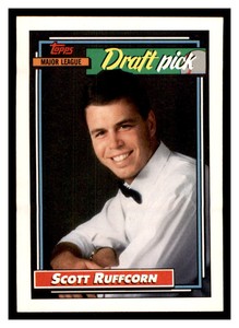 1992 Topps #36 SCOTT RUFFCORN RC Chicago White Sox ~F7F