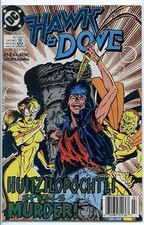 Hawk and Dove 1989 series # 2 very fine comic book