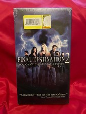 Final Destination 2 VHS SEALED Horror Thriller 2003 New Line Home Entertainment