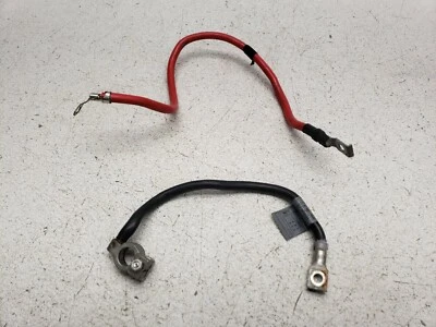 BMW 330ci 325ci 2001-2006 CABLE DE BATERÍA JUEGO DE CABLES NEGATIVOS Y POSITIVOS LOTE 495 OEM Foto 1 de 4